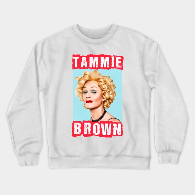 Tammie Brown Crewneck Sweatshirt by aespinel